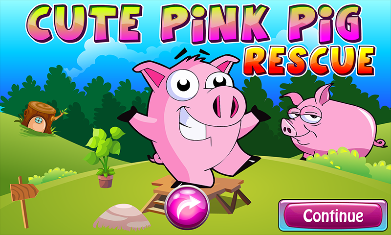 Cute Pink Pig Rescue Game-113截图1