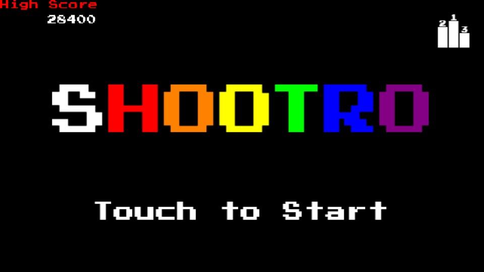 SHOOTRO - Retro Shooting game截图1