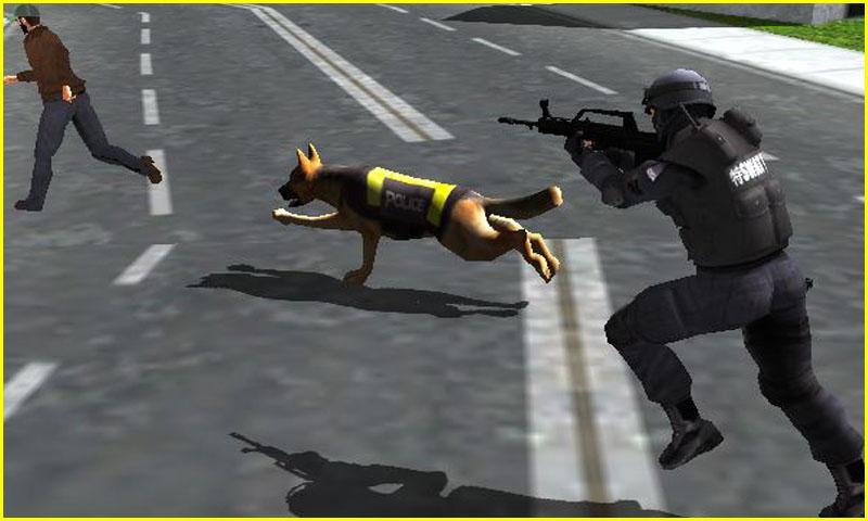 Police Dog Chase Criminal 3D截图3