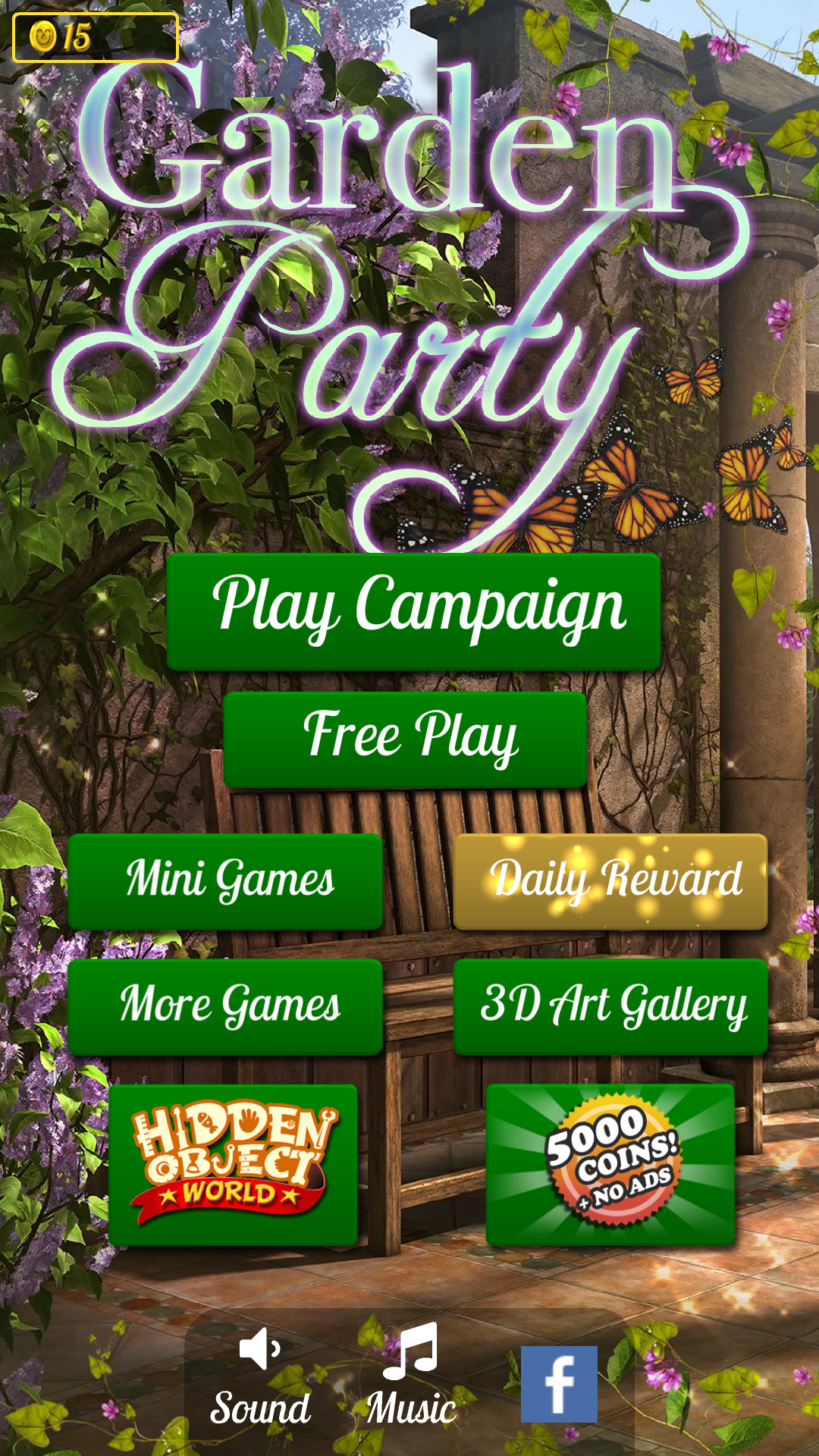 Hidden Object - Garden Party截图5