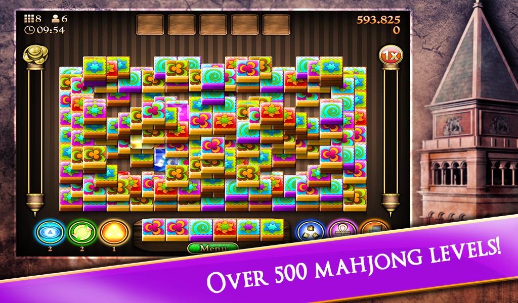 Mahjong Solitaire Mystery Game截图1