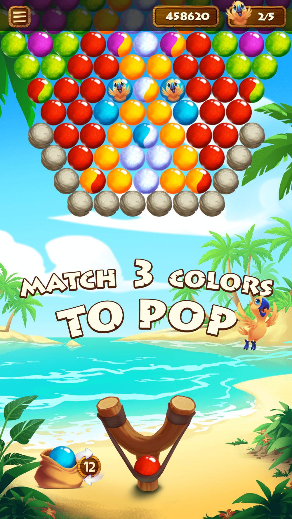 Bubble Beach Bird Rescue截图3