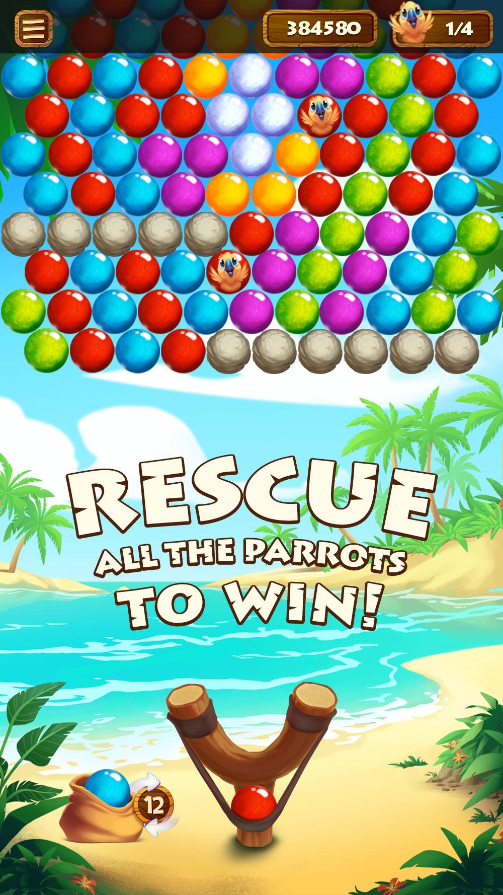 Bubble Beach Bird Rescue截图2