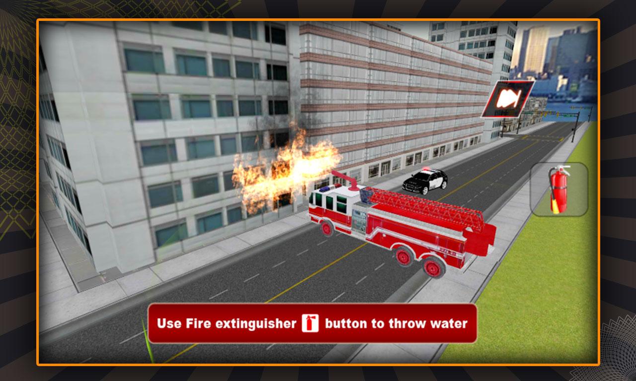 Chinatown Firetruck Simulator截图5