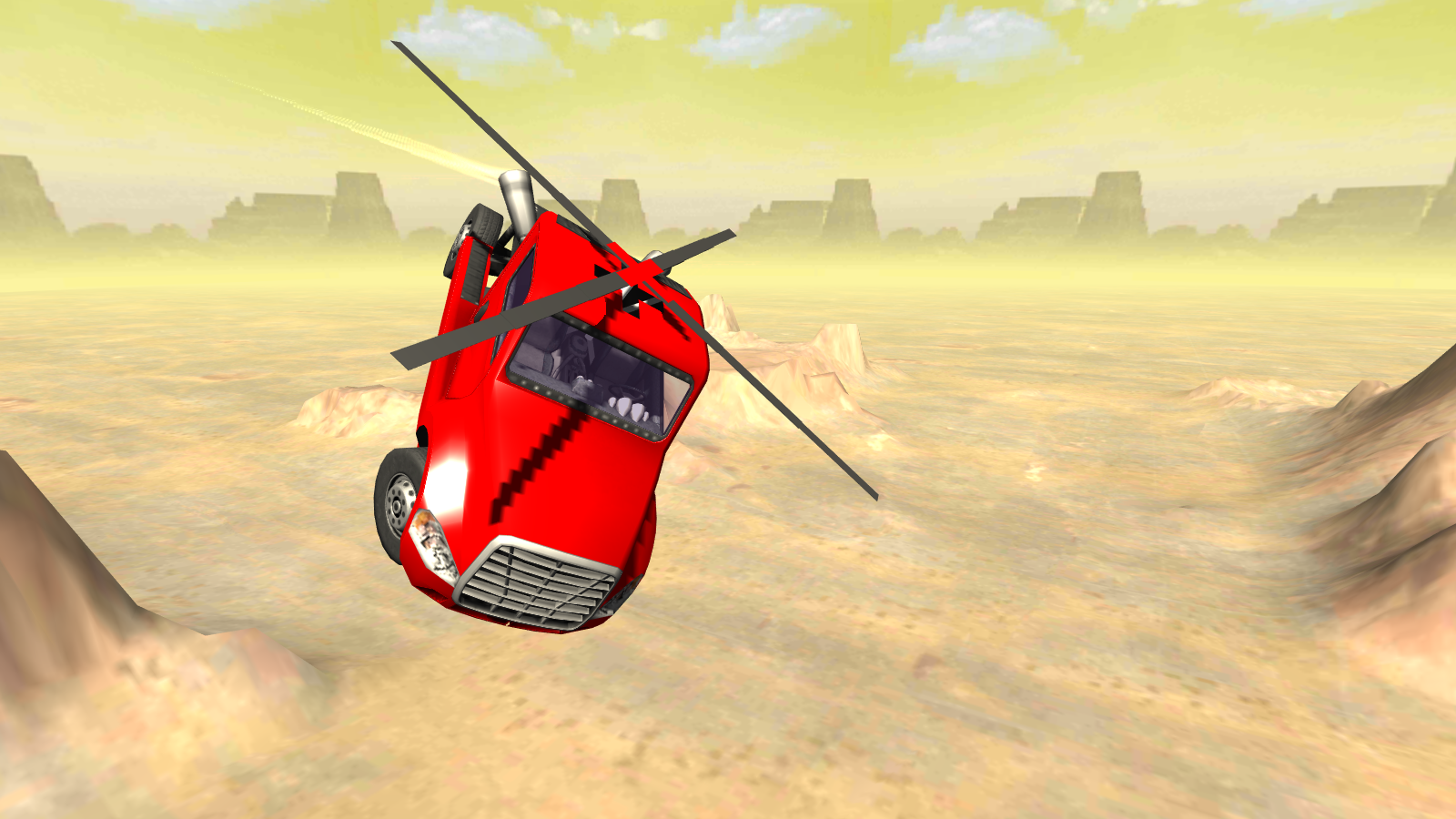 Flying Helicopter Truck Flight截图4
