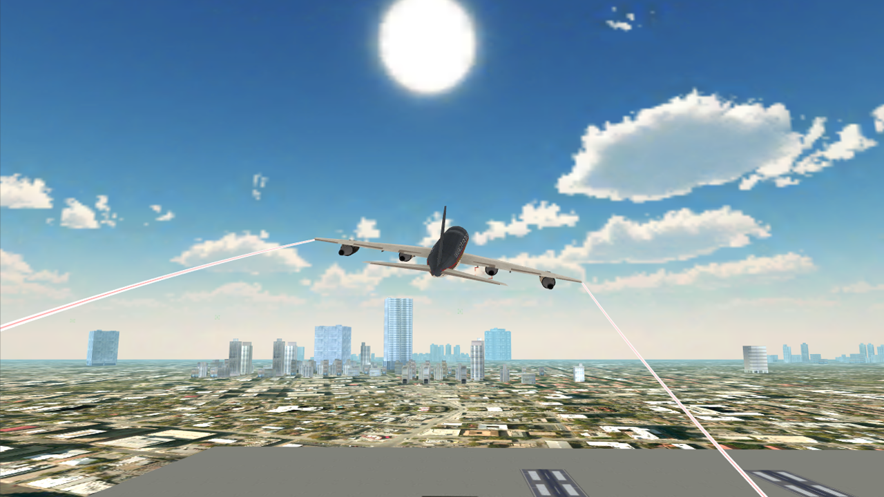 Flight Simulator City Airplane截图1