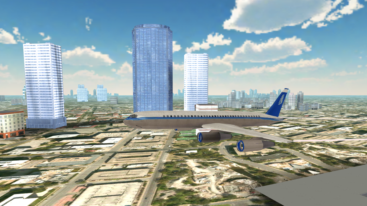 Flight Simulator City Airplane截图3