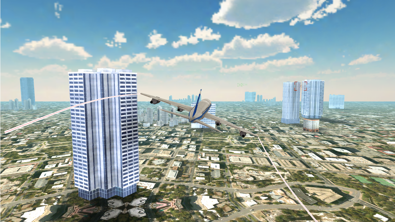 Flight Simulator City Airplane截图5