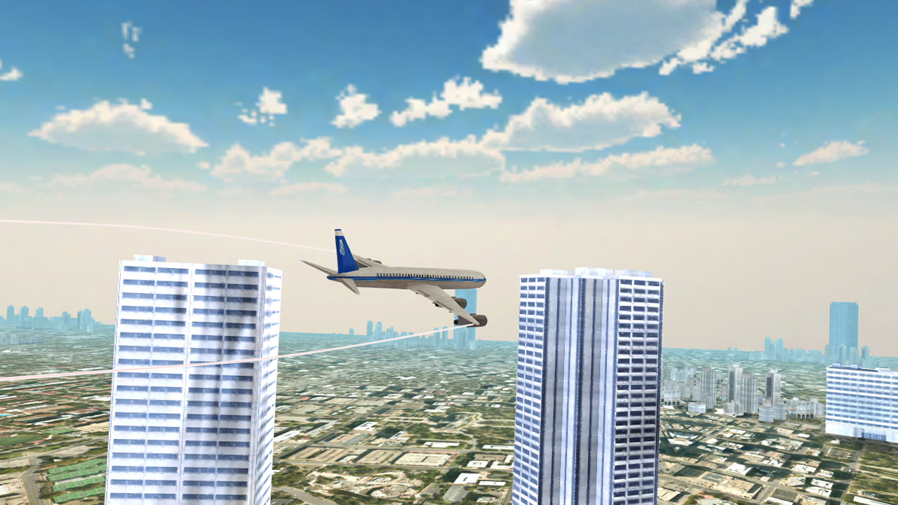 Flight Simulator City Airplane截图2