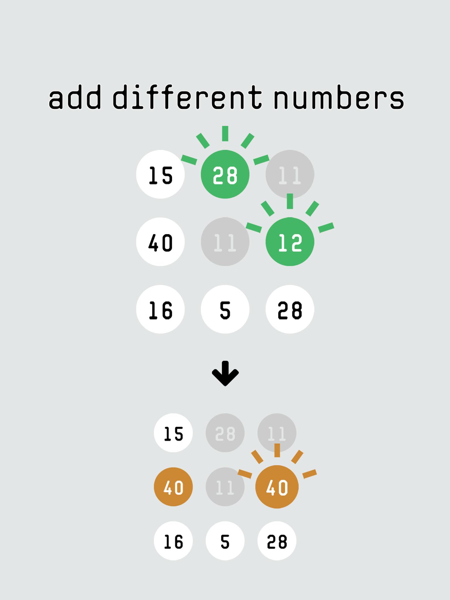 Number Match brain&puzzle game截图5