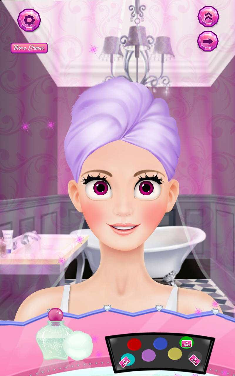 Braided Hair Salon Girl Game截图5