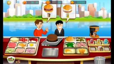 City Burger Restaurant - Cooking Game截图1