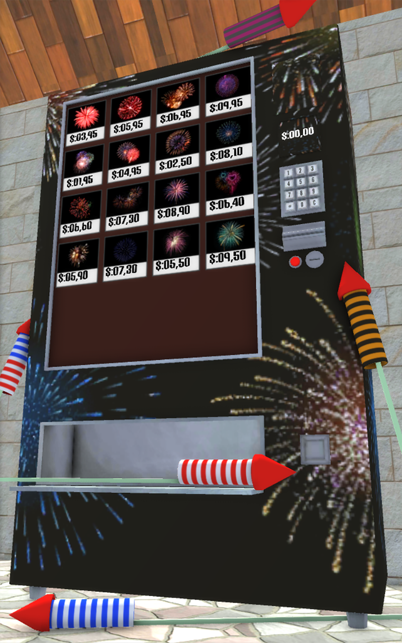 Fireworks Vending Machine NY截图1