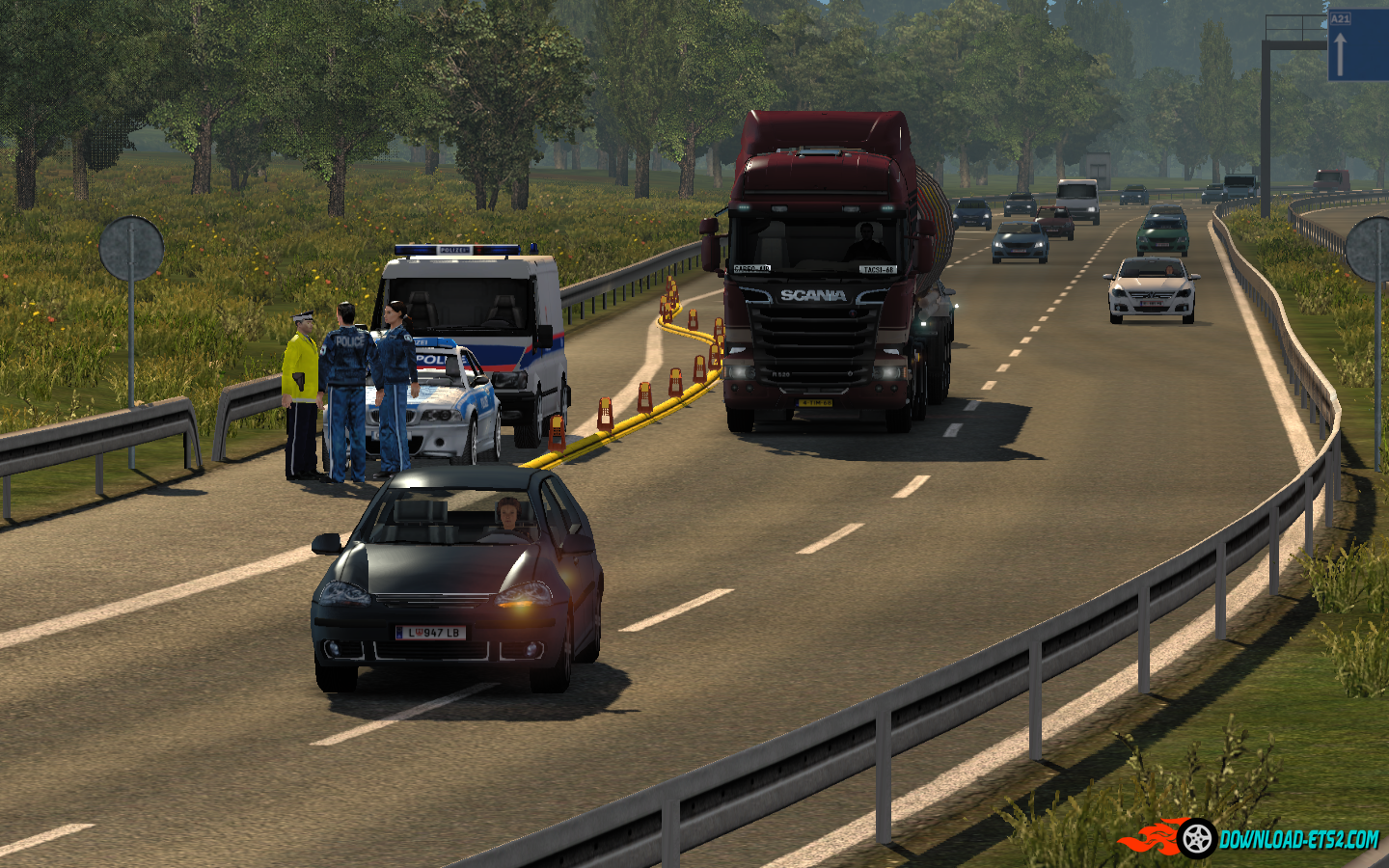 Truck Simulator Real Traffic截图4