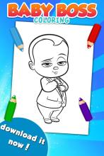 Baby Boss Coloring Game截图3