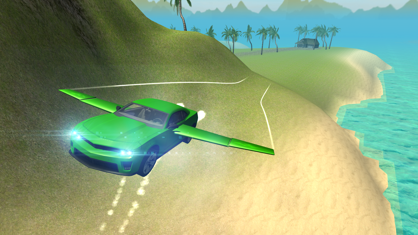 Flying Stunt Car Simulator截图1