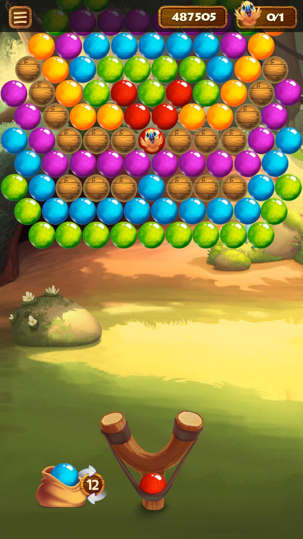 Forest Bubble Shooter Rescue截图5