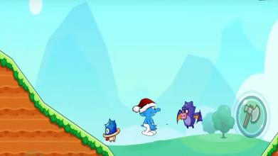 Super Adventure Of Smurfy Run截图2