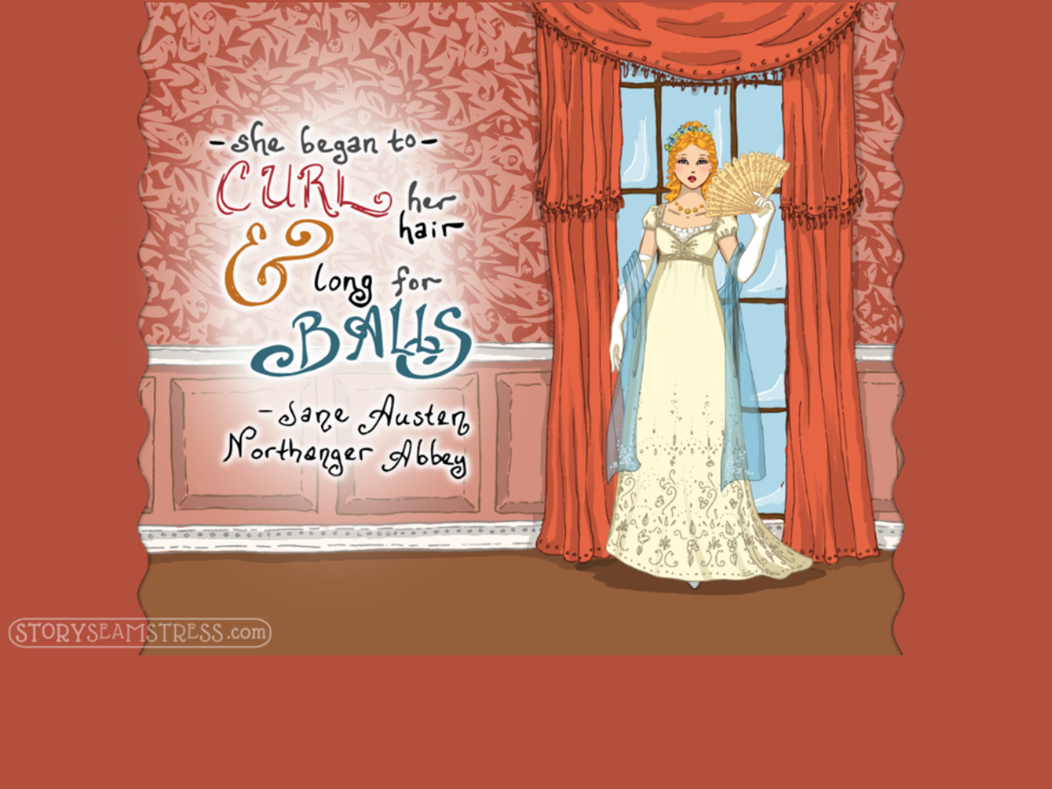 Jane Austen Dress Up截图2