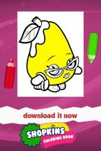 Shopkin Coloring Game截图3