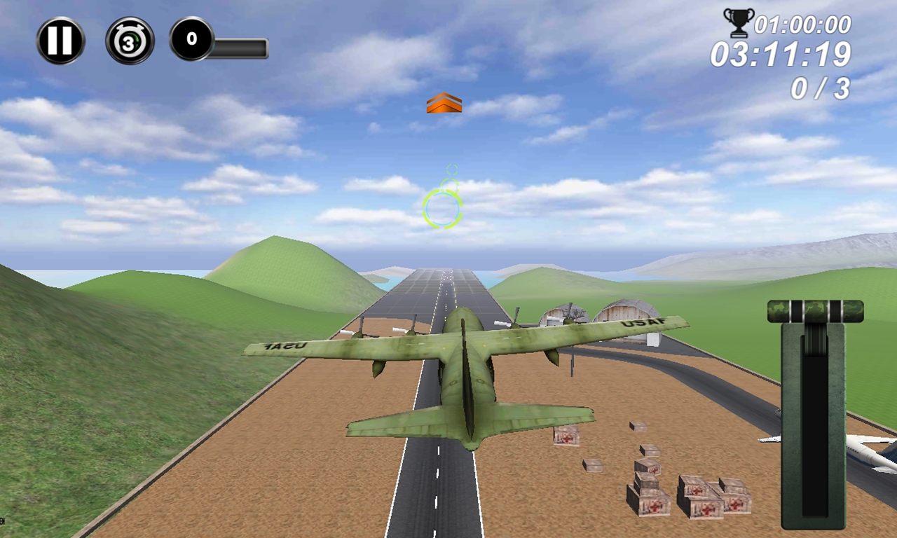 Army plane cargo simulator 3D截图4