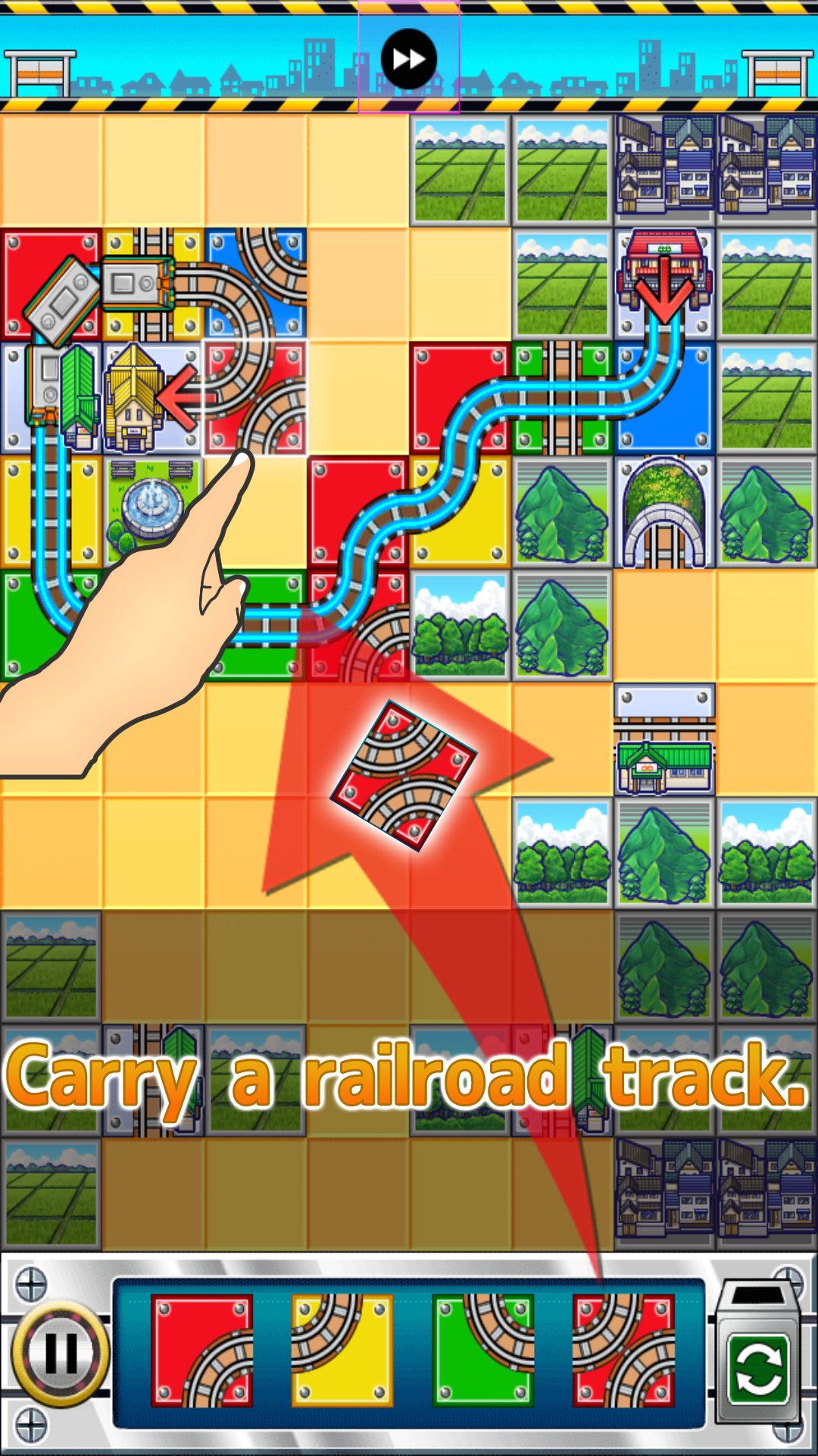 Express Train Dream Puzzle截图1