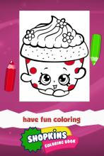 Shopkin Coloring Game截图2