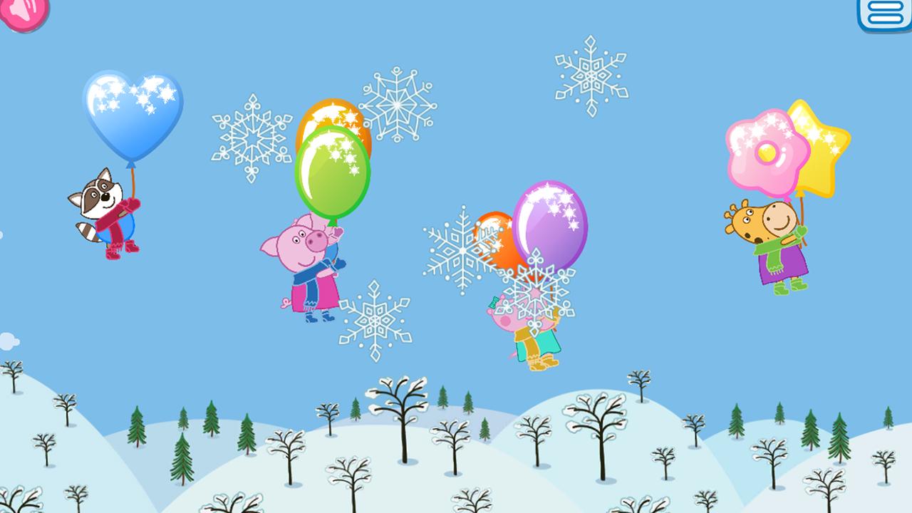 流行气球：冬季游戏截图3
