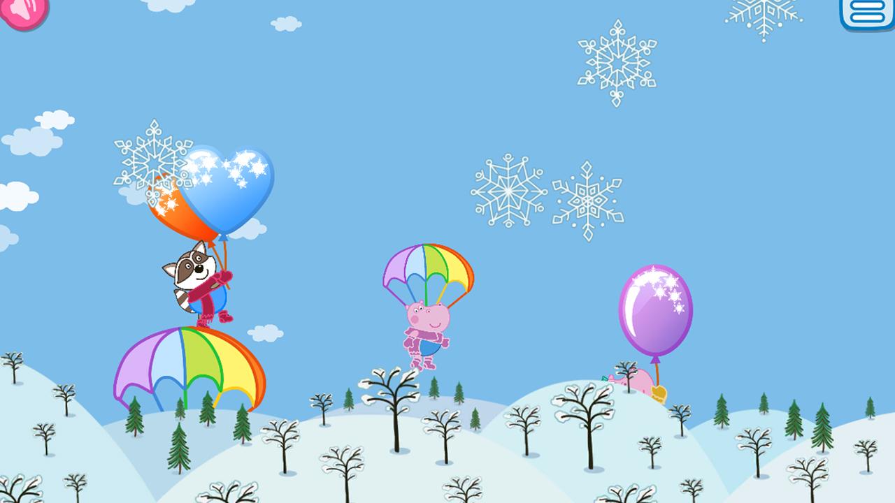 流行气球：冬季游戏截图1