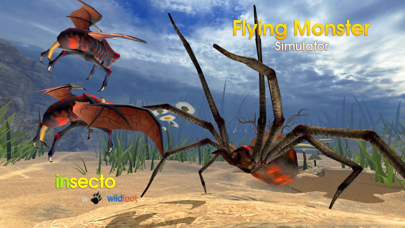 Flying Monster Insect Sim截图3