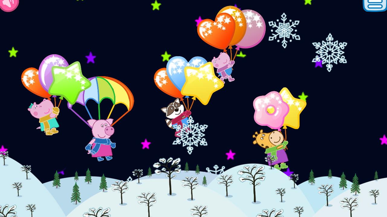 流行气球：冬季游戏截图2