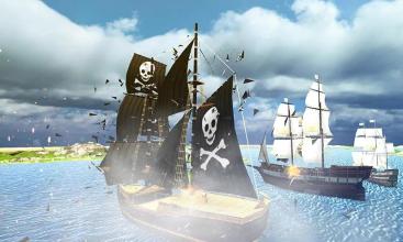 Caribbean Pirates Battle Ship截图2