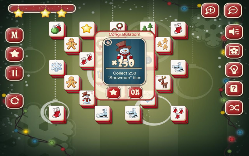 Christmas Mahjong HD截图5