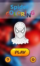 Art Spider Coloring Book截图1