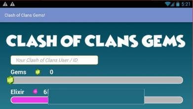 CLASH OF CLeNS GEMS PRANK截图2