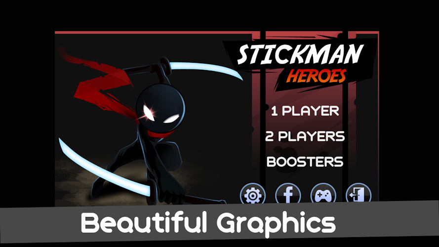 Stickman Warriors Heroes截图1