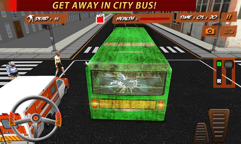 Zombie Army Killer Bus Driver截图1