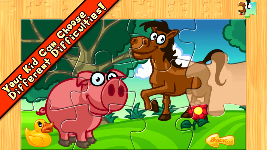 Animal Farm Puzzle - For Kids截图3
