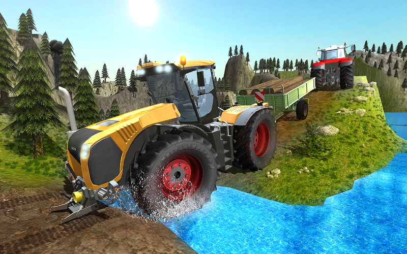 Tractor Driver Transporter 3D截图2