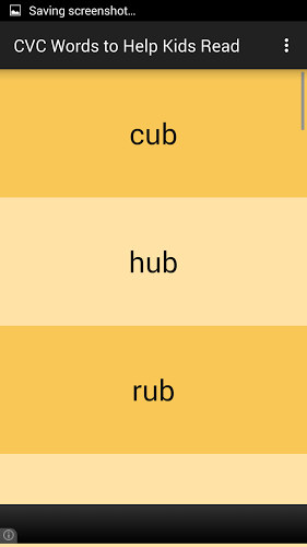 CVC Words to Help Kids Read截图2