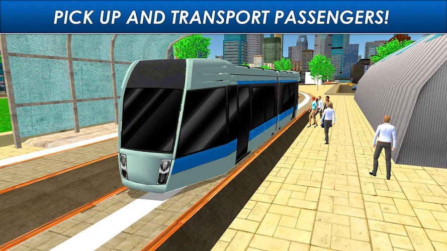 Speed Tram Driver Simulator 3D截图3