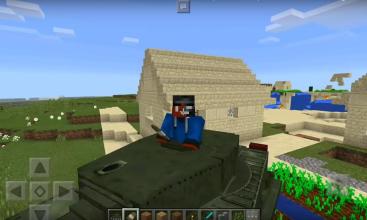 War tank addon for MCPE截图2