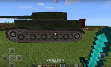 War tank addon for MCPE截图1