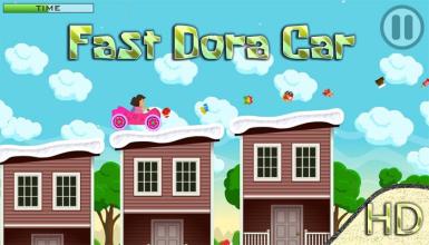 Little dora car game截图3