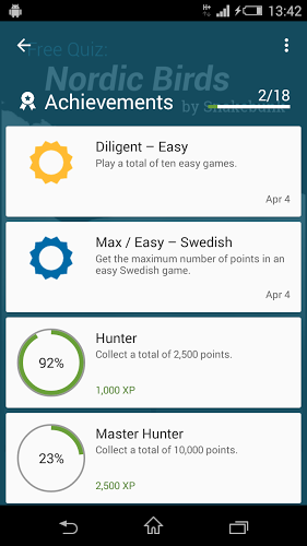 Free Quiz: Nordic Birds截图5