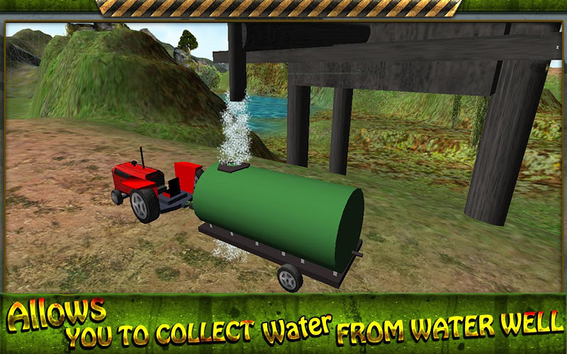 Tractor Water Transporter 3D截图1