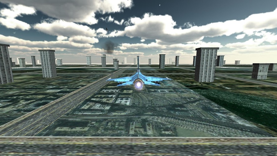 Jet Plane Fighter City 3D截图3
