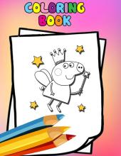 How to color Peppa Pig ( coloring pages)截图2