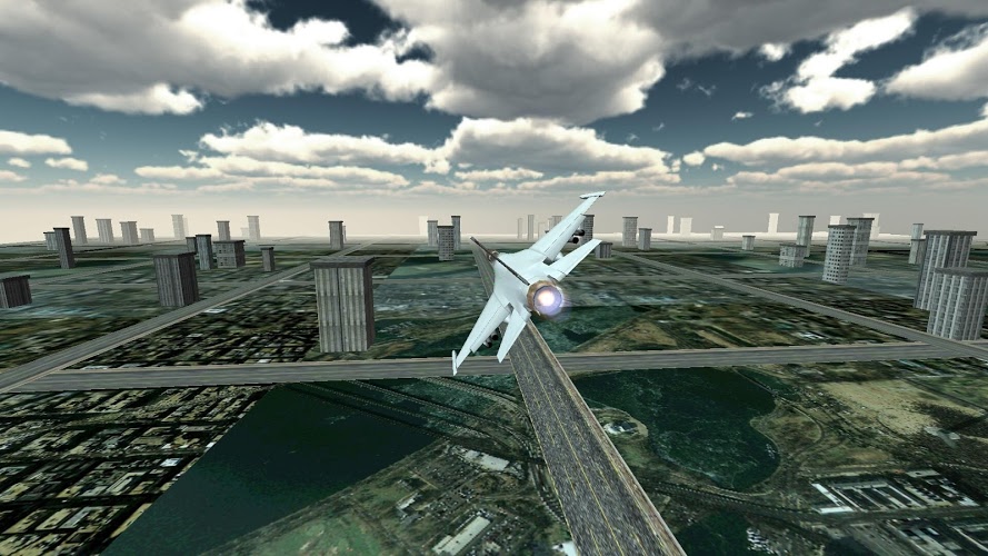Jet Plane Fighter City 3D截图1