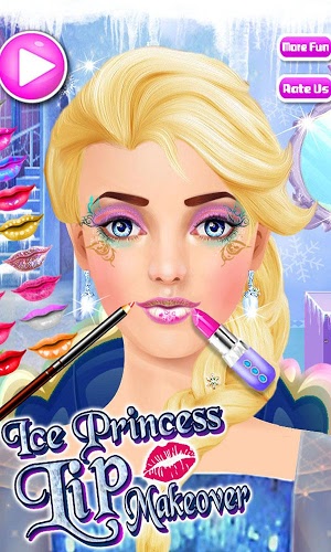 Ice Princess Lips Makeover截图1
